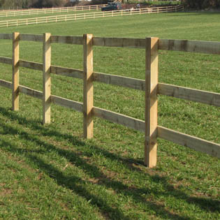 Fencing Rails 3-6m x 87mm x 38mm