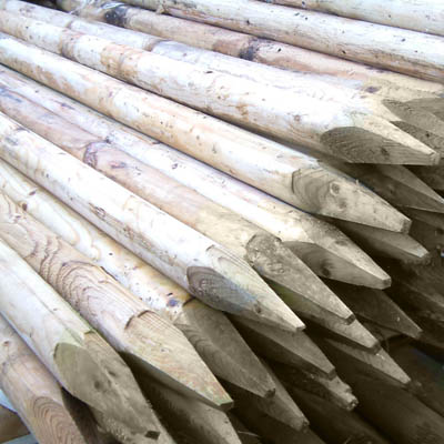 Round Stakes 1-65m x 60mm 5ft6in x 2-25in