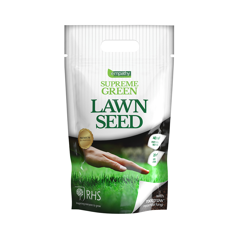 RootGrow Supreme Seed Lawn Seed with Mycorrhizal Fungi 500g