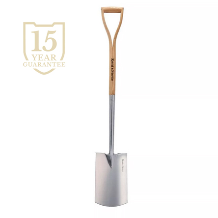 Kent and Stowe Stainless Steel Digging Spade 5060396796784