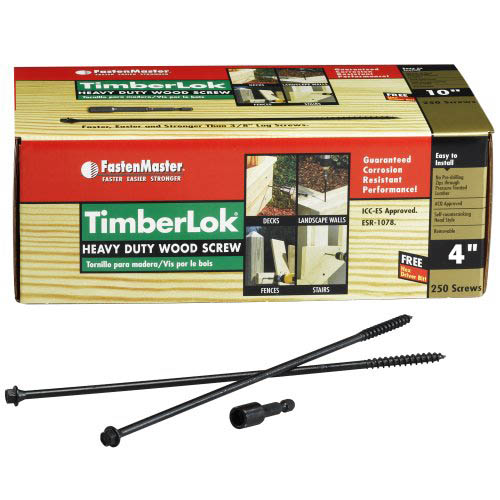 Timberlok Fasteners - Box of 250 100mm 4Inch