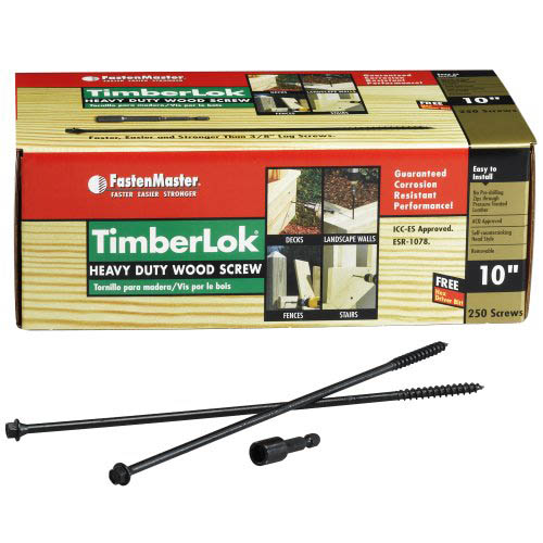 Timberlok Fasteners - Box of 250 250mm 10Inch